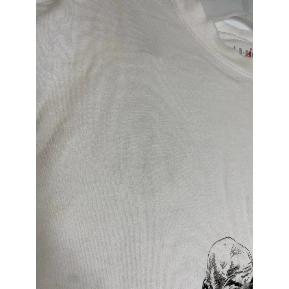 Off-white X Jordan Men's Virgil Abloh Hoop Heroes Basketball Shirt Size M *read*